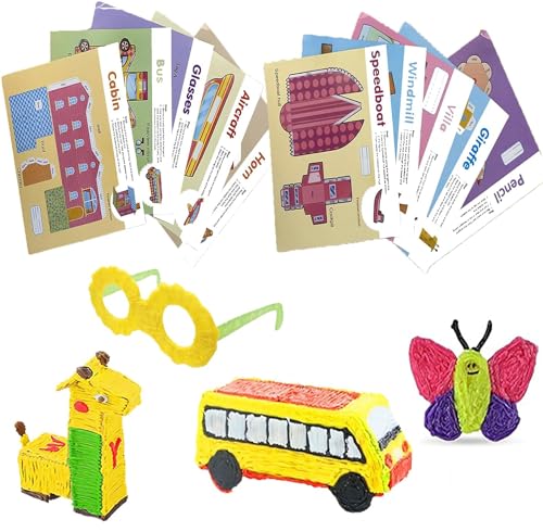 3D stift Vorlage,3D Druckstift Vorlage,3D pen Vorlage,3D Zeichenschablonen,3D Zeichenbücher,Zeichenmuster mit einer kostenlosen transparenten Vorlage für Kinder. von DOLYUU