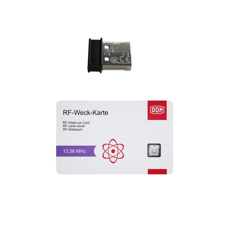 ENiQ USB-BLE-Stick mit Weckkarte von DOM Sicherheitstechnik