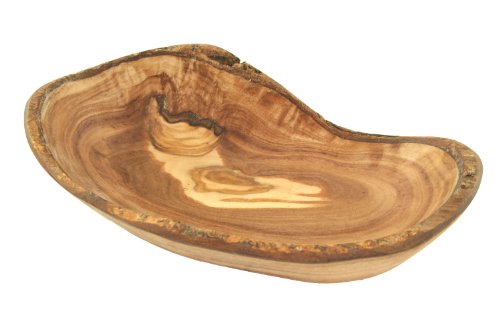 D.O.M. Schale oval rustikal Größe 1 aus Olivenholz von D.O.M. Die Olivenholz Manufaktur