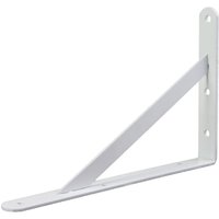 Schwerlast-Regalträger in weiss 300 x 200 x 4,0 mm von DOMAX