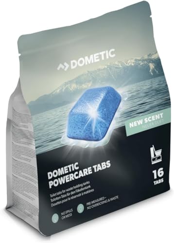 Dometic, Power Care WC-Tabs in Farbe Blau, 16 pro Dose von DOMETIC