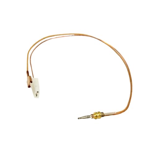 Thermoelement Original DOMETIC 407144377 350mm mit eckigem Stecker auch für CRAMER Gaskochmulde Einbaukocher Gasherd EK2000 CE99DF CE06 CE99-DF DF VF CE99 K-804X436-DF CE08 MOKOMBI860 Mini uvm von DOMETIC