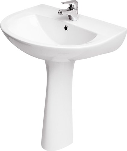 DOMINO ECO Waschtisch Präsident 60 B HL, Wandmontage, Keramik, Weiß, 60cm x 50cm DOMINO ECO Waschtisch Präsident 60 B HL, Wandmontage, Keramik, Weiß, 60cm x 50cm von DOMINO ECO
