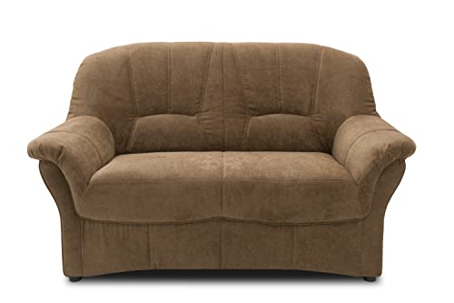 DOMO. collection Sofa Bahia FK, 2er Couch mit Federkernpolsterung, Federkernsofa in klassischem Design, 2 Sitzer, Polstermöbel 153 x 57 x 91 cm (BxTxH), braun DOMO. collection Sofa Bahia FK, 2er Couch mit Federkernpolsterung, Federkernsofa in klassischem Design, 2 Sitzer, Polstermöbel 153 x 57 x 91 cm (BxTxH), braun von DOMO. collection