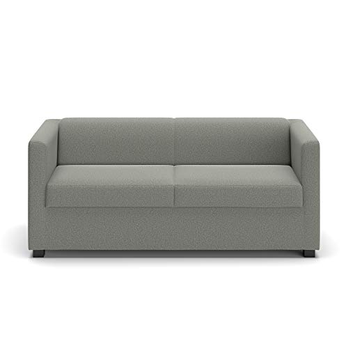 DOMO. collection Sofa BOB FK, 2er Couch mit Federkern, Garnitur 2 Sitzer, kleines Sofa 165 x 75 x 74 cm, silber (grau) DOMO. collection Sofa BOB FK, 2er Couch mit Federkern, Garnitur 2 Sitzer, kleines Sofa 165 x 75 x 74 cm, silber (grau) von DOMO. collection