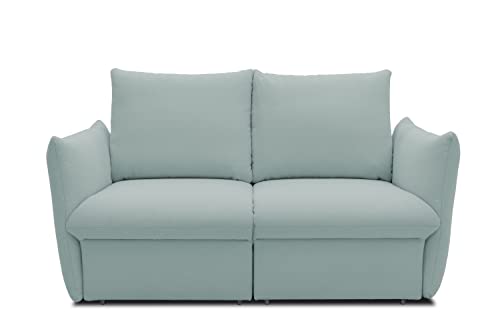 DOMO. collection Sofa Cloud Box, 2-Sitzer mit Schlaffunktion und Boxspringfederung, 2er Couch mit Bettauszug, Schlafsofa, Boxspringsofa 180 x 97 x 100 cm (BxTxH), mint DOMO. collection Sofa Cloud Box, 2-Sitzer mit Schlaffunktion und Boxspringfederung, 2er Couch mit Bettauszug, Schlafsofa, Boxspringsofa 180 x 97 x 100 cm (BxTxH), mint von DOMO. collection
