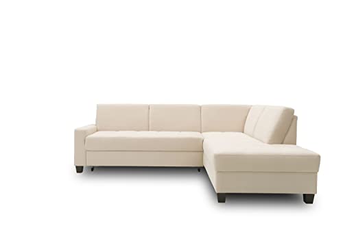 DOMO. Collection Ecksofa Londrina mit Schlaffunktion, Eckcouch in L-Form, Ecksofa 243 x 209 cm, Ecke in von DOMO. collection