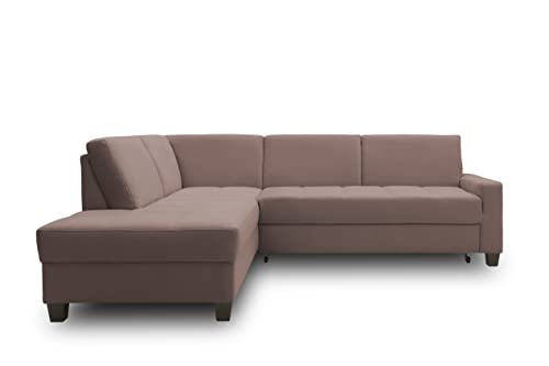 DOMO. Collection Ecksofa Londrina mit Schlaffunktion, Eckcouch in L-Form, Ecksofa 209 x 243 cm, Ecke in von DOMO. collection