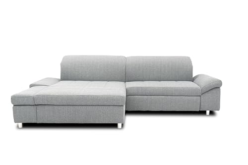 DOMO. collection Ecksofa Mika, Sofa in L-Form, Eckcouch, Polsterecke 260 x 178 x 80 cm (BxTxH), grau von DOMO. collection