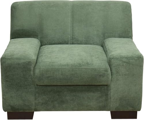 DOMO. collection Sessel Norma, Polstersessel, Polster-Garnitur mit Holzfüßen, Sitzmöbel Polstermöbel, 101 x 85 x 74 cm (BxTxH), Feinstoff grün DOMO. collection Sessel Norma, Polstersessel, Polster-Garnitur mit Holzfüßen, Sitzmöbel Polstermöbel, 101 x 85 x 74 cm (BxTxH), Feinstoff grün von DOMO. collection