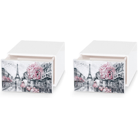 Schreibtisch Ablageboxen 2er-Set Q-Box mini von DOMO Living
