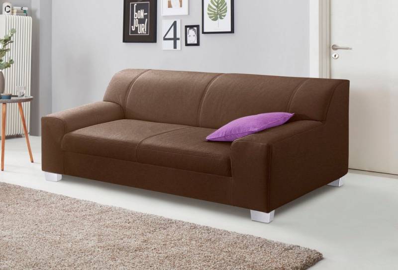 DOMO collection 3-Sitzer Amando zeitlos und modern, komfortabel, in vielen Bezugsvarianten, auch in Leder von DOMO collection