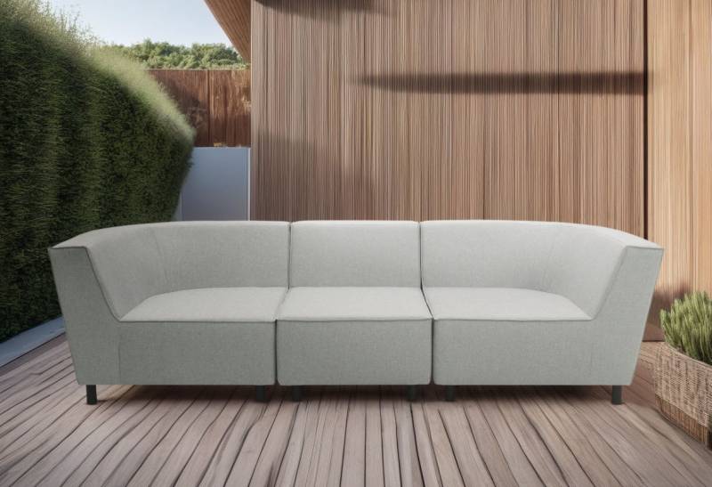DOMO collection 3-Sitzer Sonna, individuell zusammenstellbar, Gartenlounge-Set oder Einzelelemente, Outdoor von DOMO collection