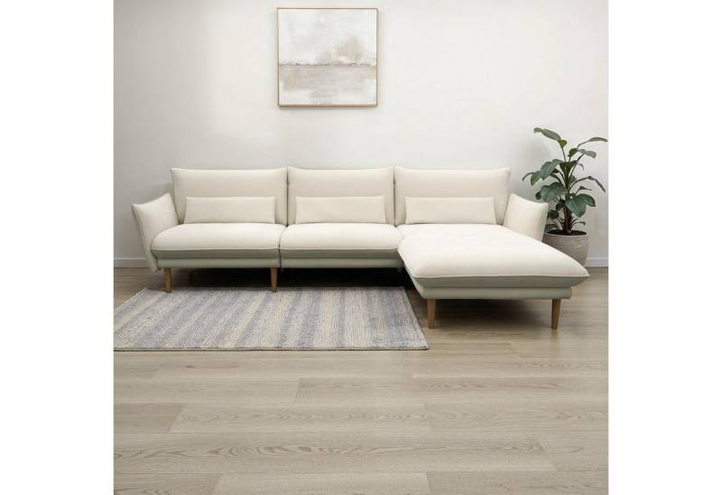 DOMO collection Ecksofa 100 032 modern mit schmalen Armlehnen, Breite 282cm, L-Form von DOMO collection