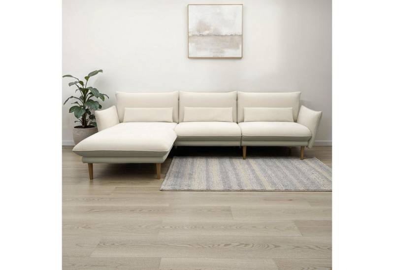 DOMO collection Ecksofa 100 032 modern mit schmalen Armlehnen, Breite 282cm, L-Form von DOMO collection
