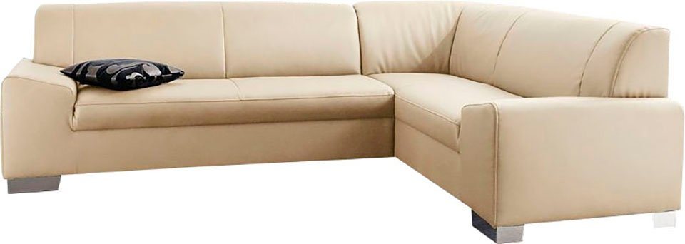 DOMO collection Ecksofa Alisson, zeitlose Optik, flache Armlehnen, L-Form, fester Sitzkomfort, wahlweise mit Bettfunktion DOMO collection Ecksofa Alisson, zeitlose Optik, flache Armlehnen, L-Form, fester Sitzkomfort, wahlweise mit Bettfunktion von DOMO collection