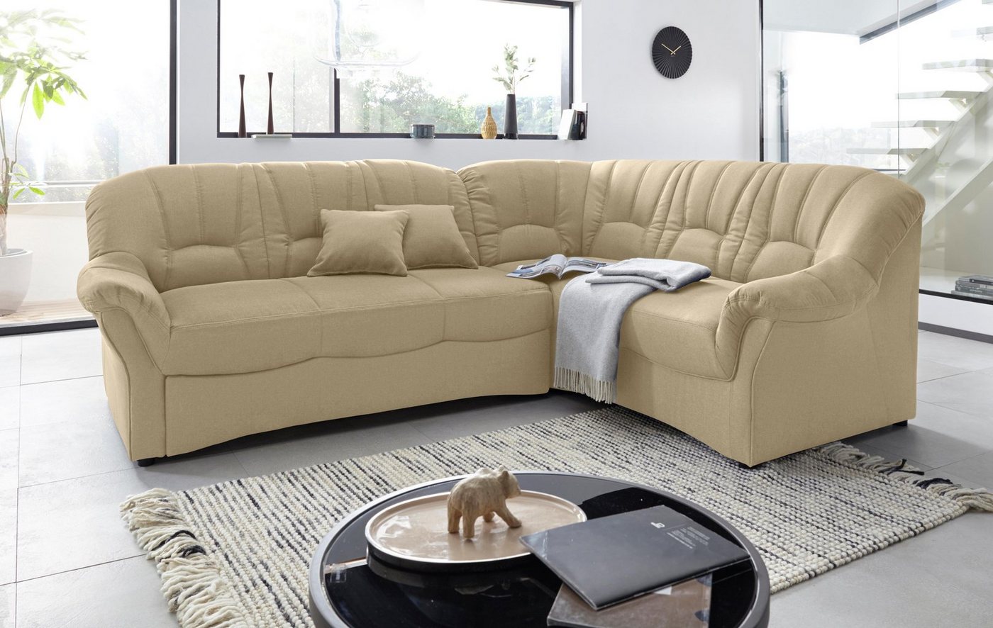 DOMO collection Ecksofa Bahia L-Form, wahlweise mit Bettfunktion von DOMO collection