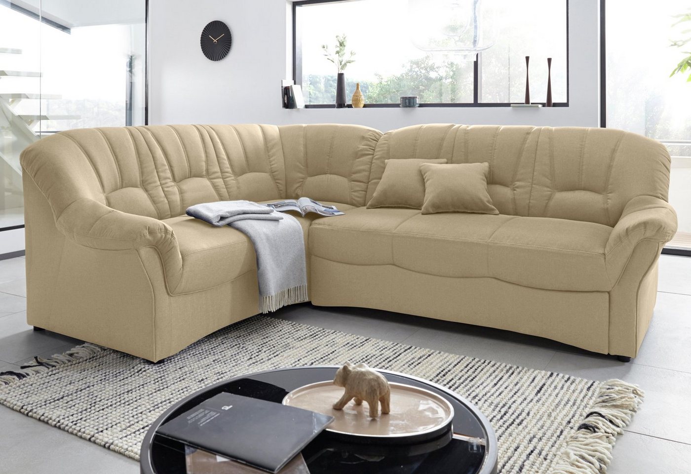 DOMO collection Ecksofa Bahia L-Form, wahlweise mit Bettfunktion von DOMO collection