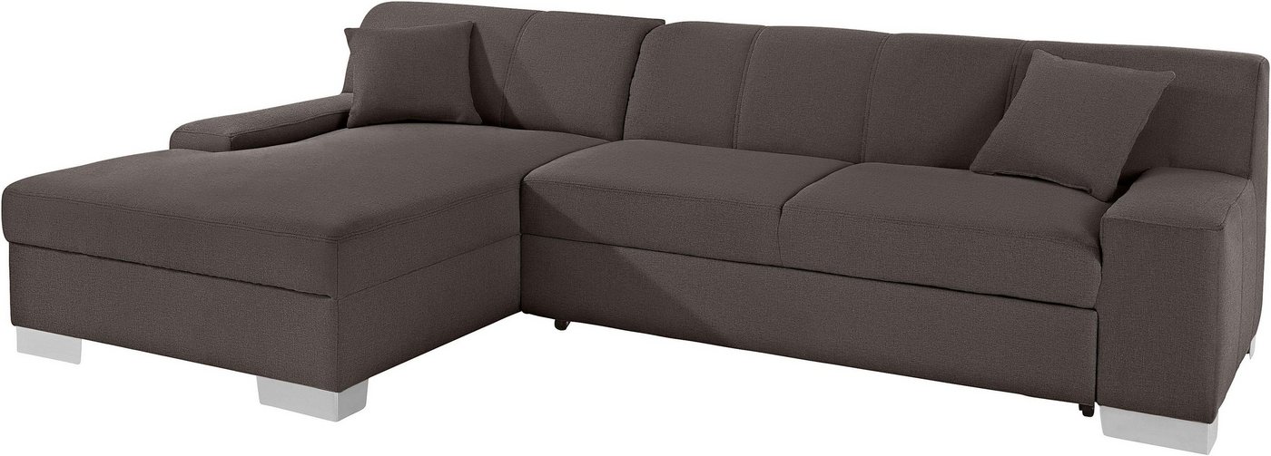 DOMO collection Ecksofa Bero L-Form, wahlweise mit Bettfunktion von DOMO collection