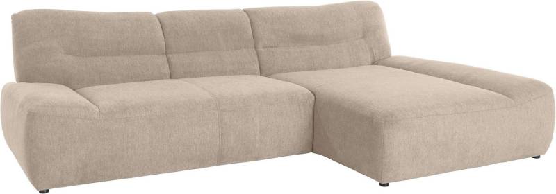 DOMO collection Ecksofa Cesena moderne Polsterecke mit flachen Armlehnen, L-Form, fester Sitzkomfort, frei im Raum stellbar von DOMO collection