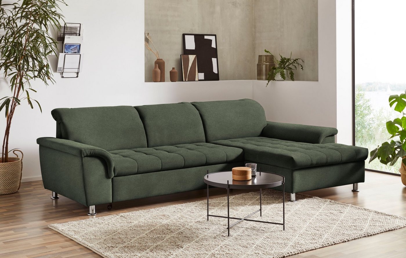 DOMO collection Ecksofa Franzi L-Form, wahlweise mit Kopfteilverstellung (dann Tiefe: 170 cm) von DOMO collection