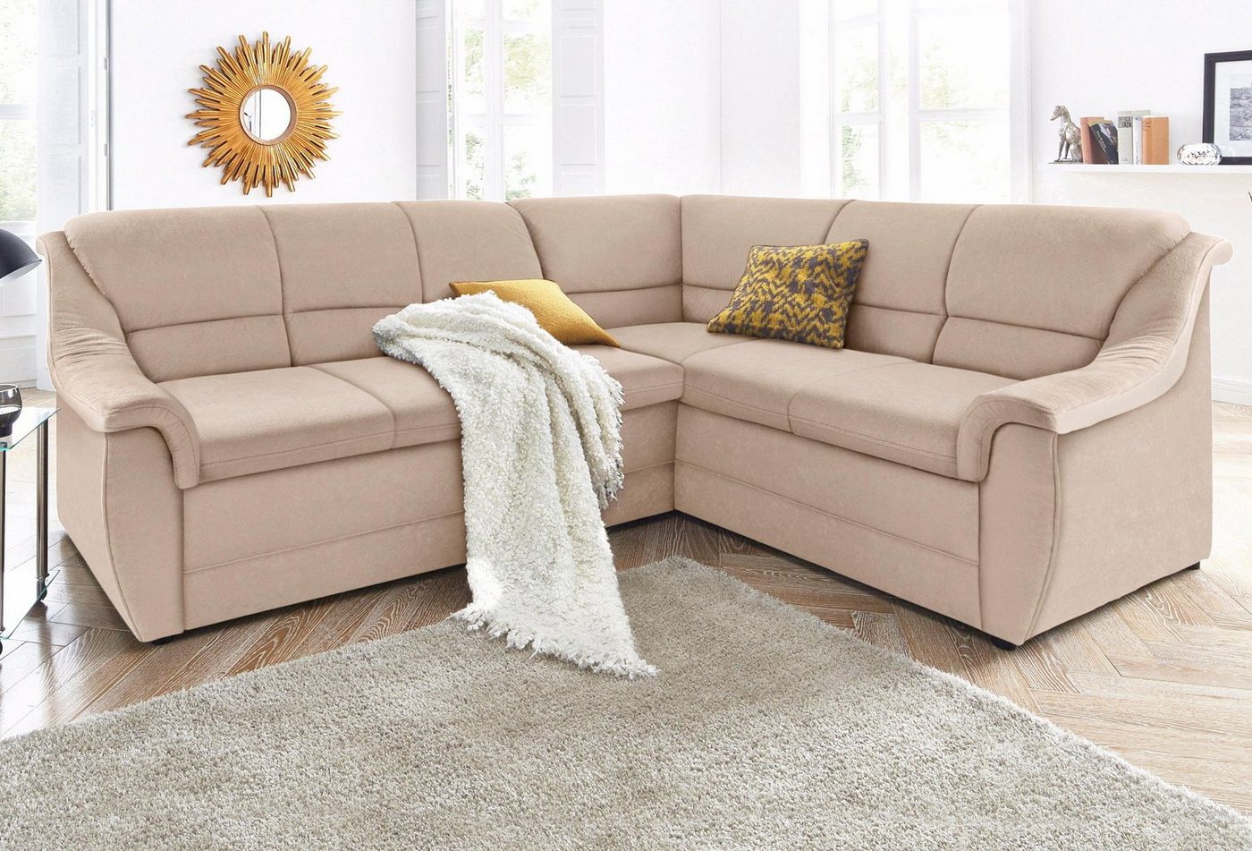 DOMO collection Ecksofa Lale L-Form, mit langem Schenkel, wahlweise mit Bettfunktion von DOMO collection