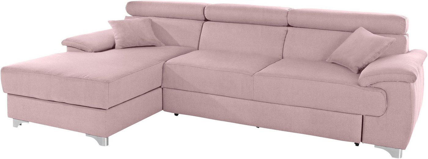 DOMO collection Ecksofa Mira L-Form, wahlweise mit Bettfunktion und Bettkasten von DOMO collection