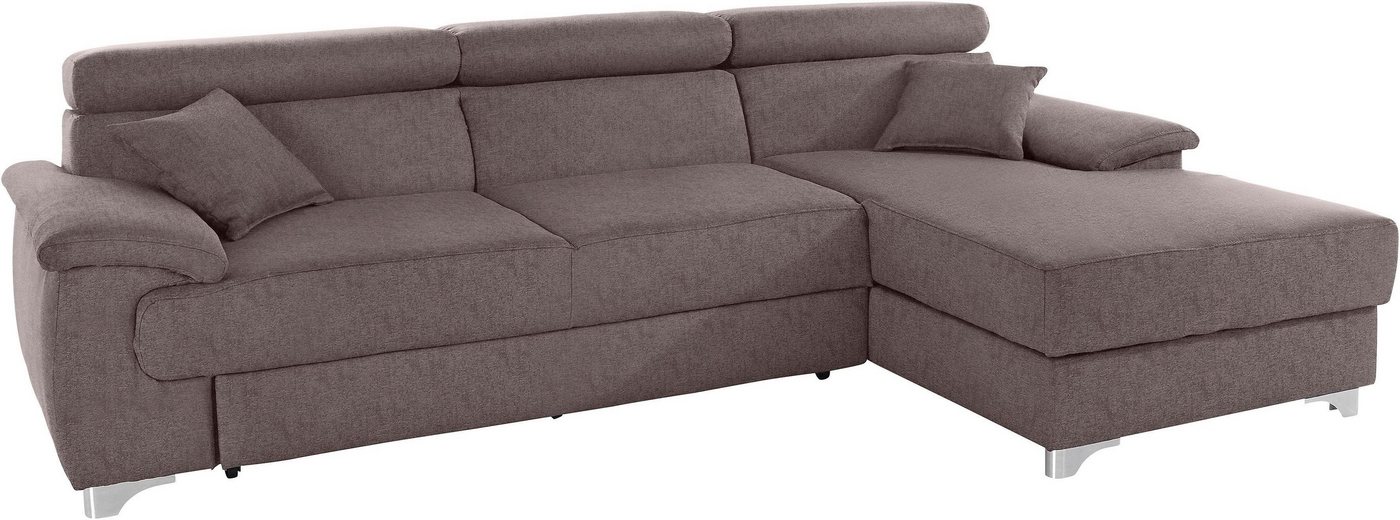 DOMO collection Ecksofa Mira L-Form, wahlweise mit Bettfunktion und Bettkasten von DOMO collection