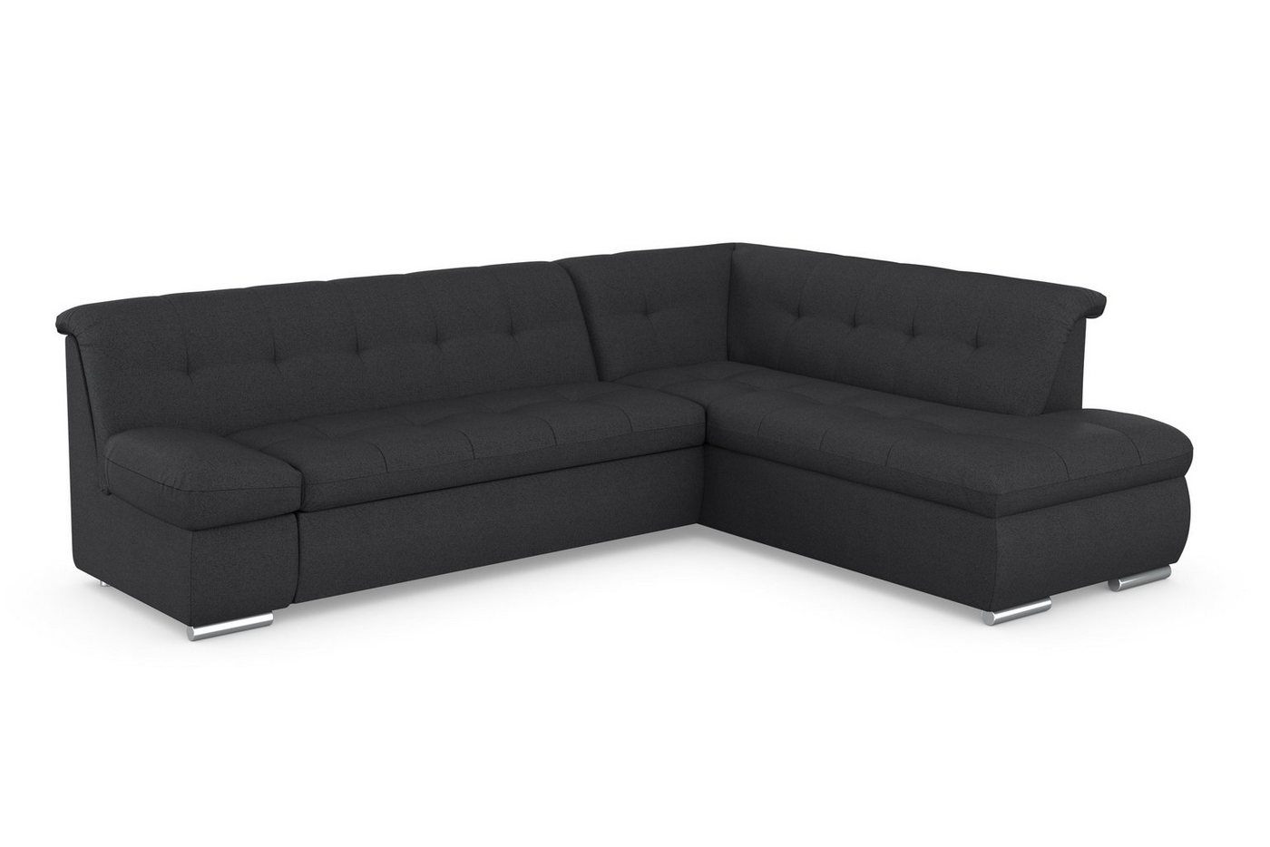 DOMO collection Ecksofa Mona L-Form, wahlweise mit Bett- und Armlehnfunktion von DOMO collection