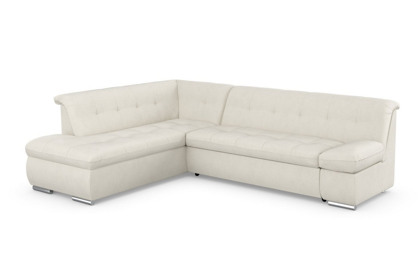 DOMO collection Ecksofa Mona L-Form, wahlweise mit Bett- und Armlehnfunktion von DOMO collection