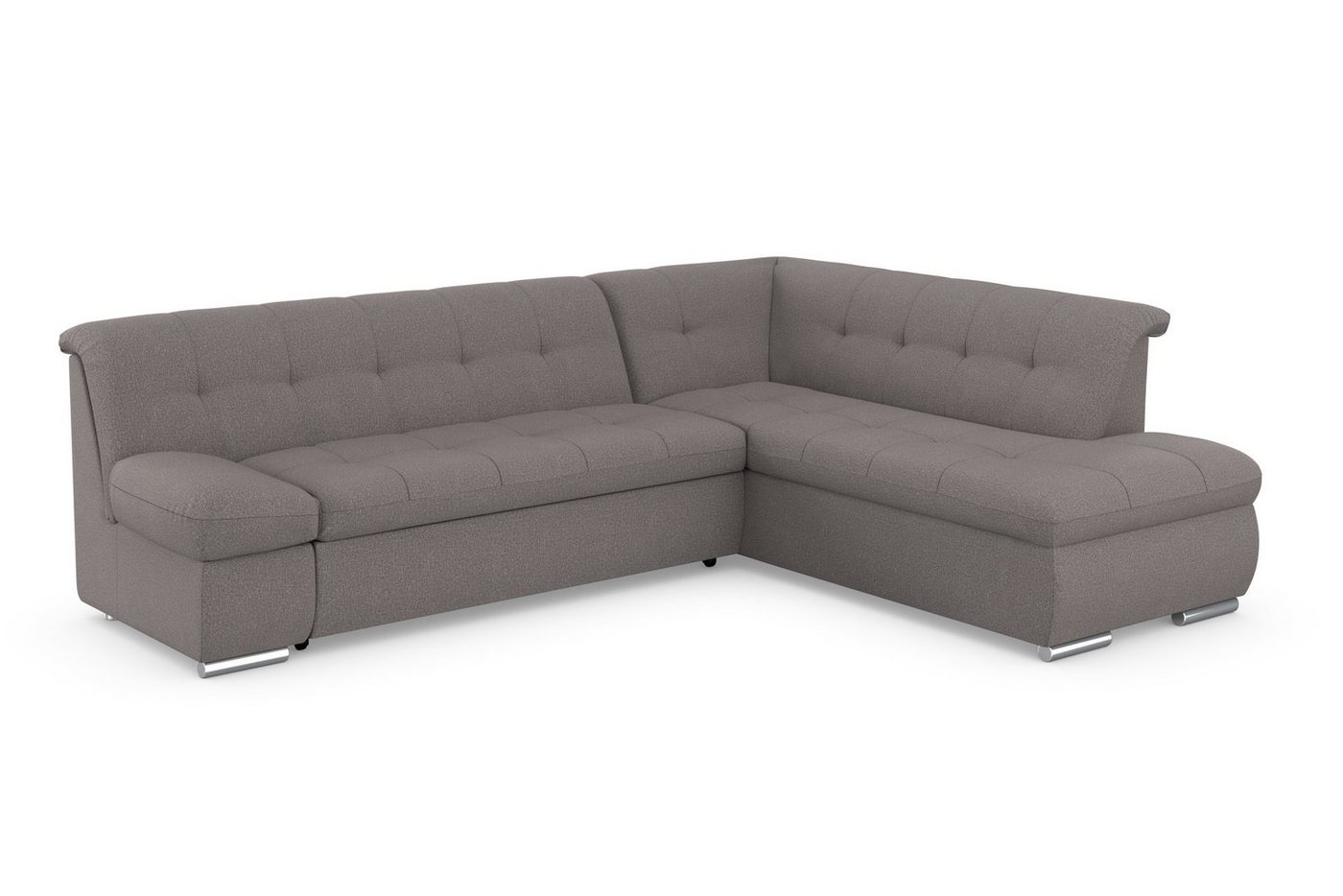 DOMO collection Ecksofa Mona L-Form, wahlweise mit Bett- und Armlehnfunktion von DOMO collection