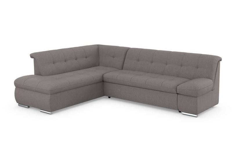 DOMO collection Ecksofa Mona L-Form, wahlweise mit Bett- und Armlehnfunktion von DOMO collection