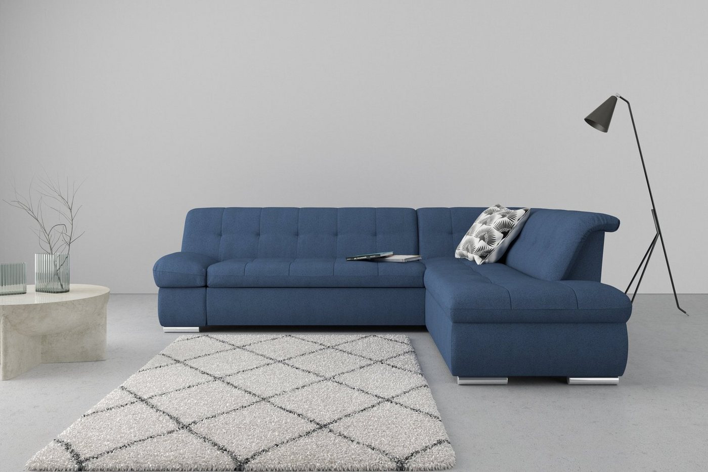 DOMO collection Ecksofa Mona L-Form, wahlweise mit Bett- und Armlehnfunktion von DOMO collection