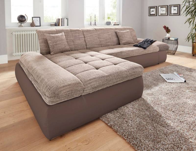 DOMO collection Ecksofa Moric Luxus - B/T/H 300/172/80 cm, XXL-Format von DOMO collection