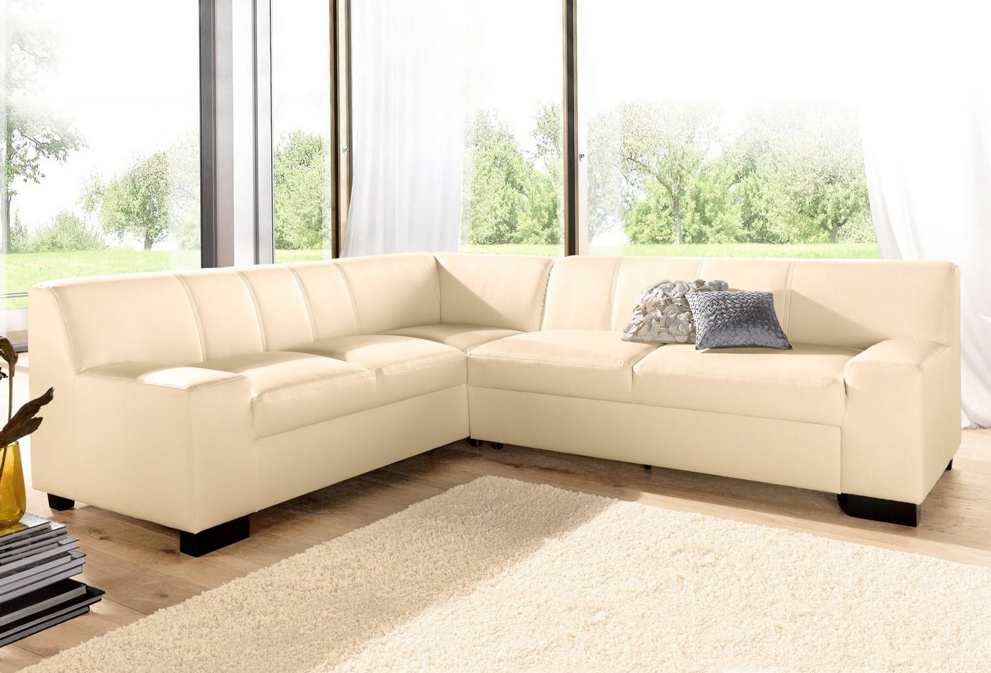 DOMO collection Ecksofa Norma L-Form, wahlweise mit Bettfunktion von DOMO collection