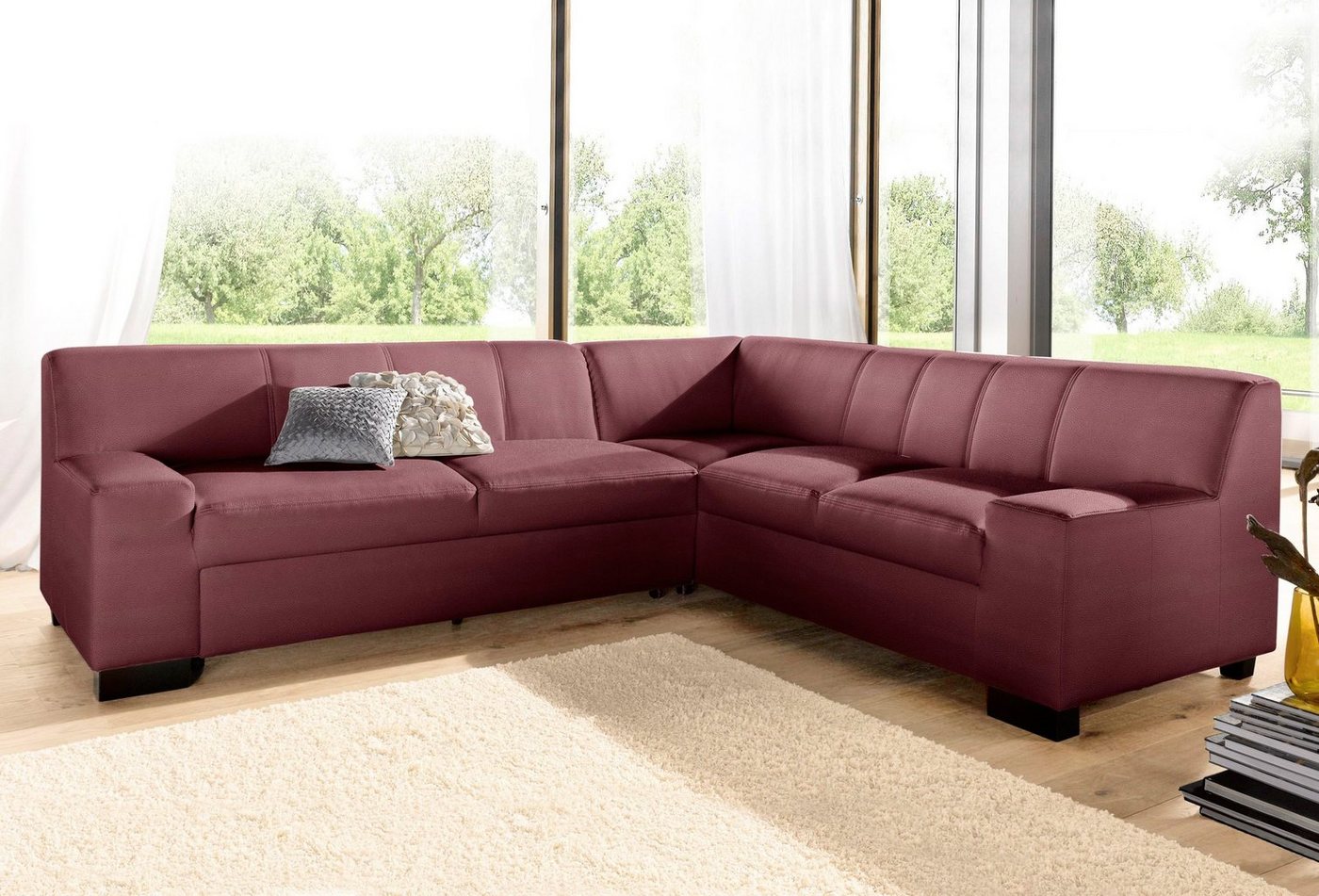 DOMO collection Ecksofa Norma, wahlweise mit Bettfunktion von DOMO collection