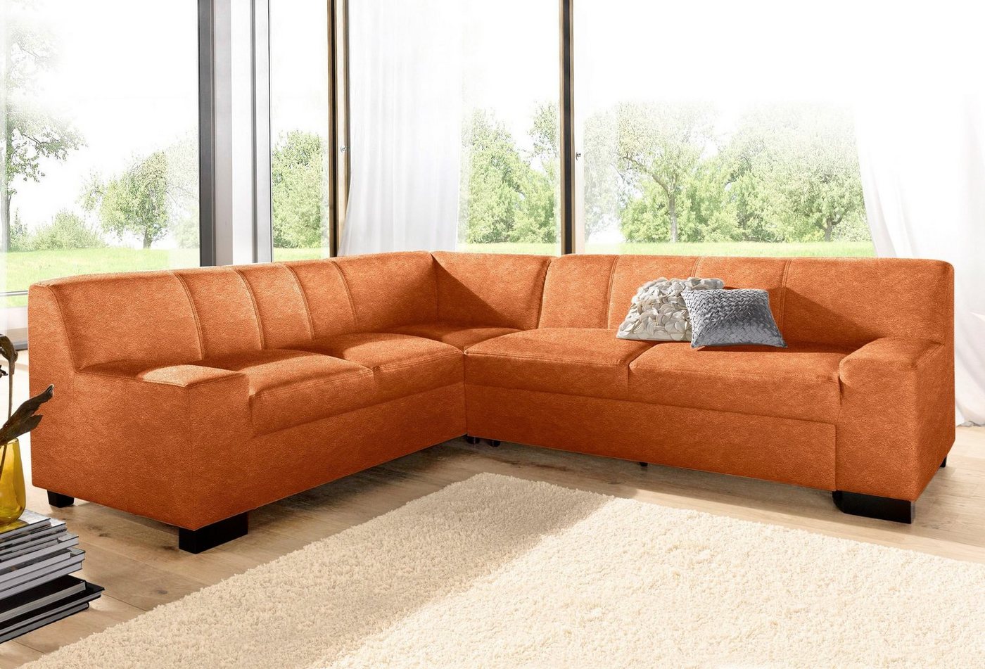 DOMO collection Ecksofa Norma, wahlweise mit Bettfunktion von DOMO collection