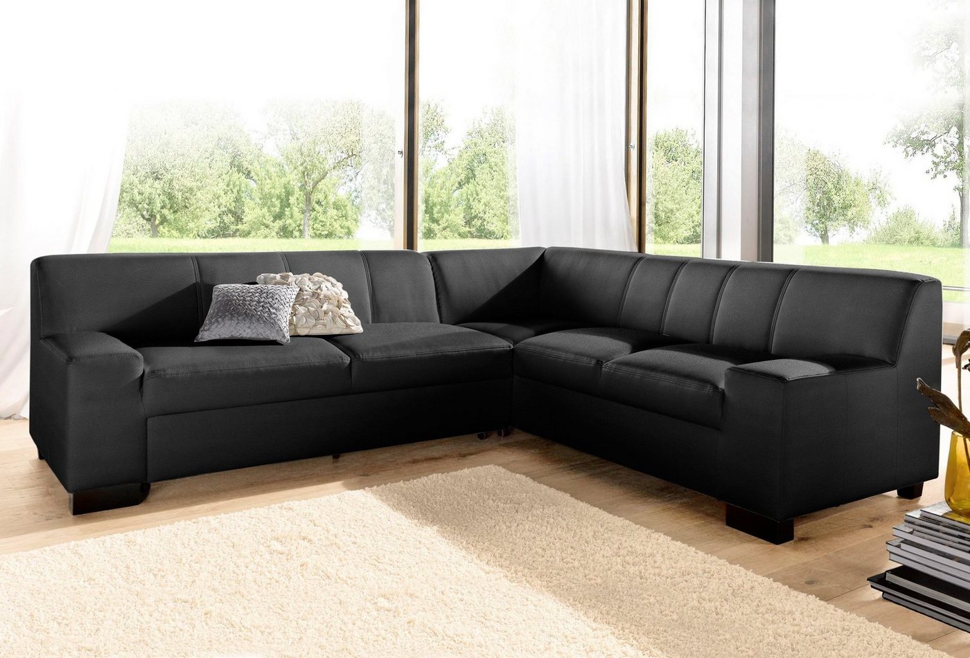 DOMO collection Ecksofa Norma Top L-Form, wahlweise mit Bettfunktion von DOMO collection