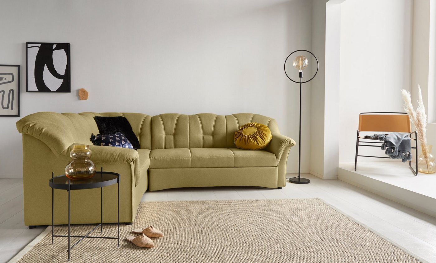 DOMO collection Ecksofa Papenburg B/T/H: 242/190/84 cm L-Form, wahlweise mit Bettfunktion, Langer Schenkel links oder rechts von DOMO collection