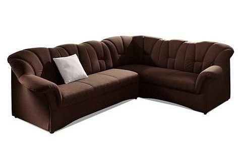 DS PRODUKT Ecksofa Papenburg B/T/H: 242/190/84 cm L-Form, wahlweise mit Bettfunktion, Langer Schenkel links oder rechts von DS PRODUKT
