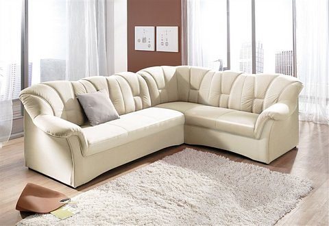 DOMO collection Ecksofa Papenburg B/T/H: 242/190/84 cm L-Form, wahlweise mit Bettfunktion, Langer Schenkel links oder rechts von DOMO collection