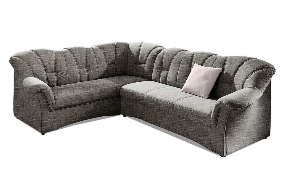 DS PRODUKT Ecksofa Papenburg B/T/H: 242/190/84 cm L-Form, wahlweise mit Bettfunktion, Langer Schenkel links oder rechts DS PRODUKT Ecksofa Papenburg B/T/H: 242/190/84 cm L-Form, wahlweise mit Bettfunktion, Langer Schenkel links oder rechts von DS PRODUKT