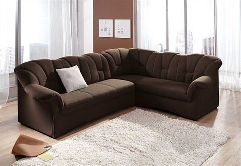 DOMO collection Ecksofa Papenburg B/T/H: 242/190/84 cm L-Form, wahlweise mit Bettfunktion, Langer Schenkel links oder rechts DOMO collection Ecksofa Papenburg B/T/H: 242/190/84 cm L-Form, wahlweise mit Bettfunktion, Langer Schenkel links oder rechts von DOMO collection