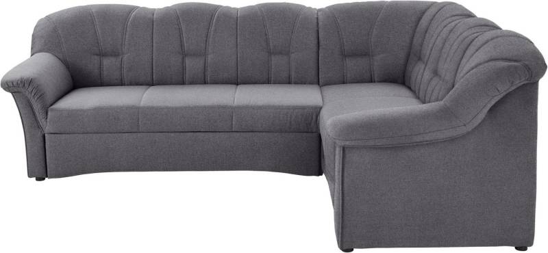 DS PRODUKT Ecksofa Papenburg B/T/H: 242/190/84 cm L-Form, wahlweise mit Bettfunktion, Langer Schenkel links oder rechts von DS PRODUKT