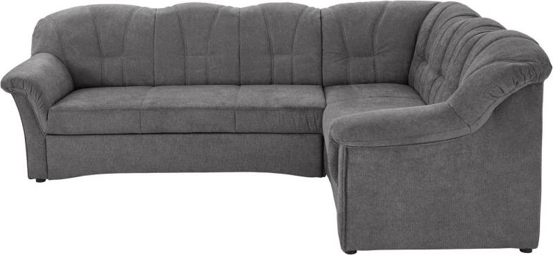 DS PRODUKT Ecksofa Papenburg B/T/H: 242/190/84 cm L-Form, wahlweise mit Bettfunktion, Langer Schenkel links oder rechts von DS PRODUKT