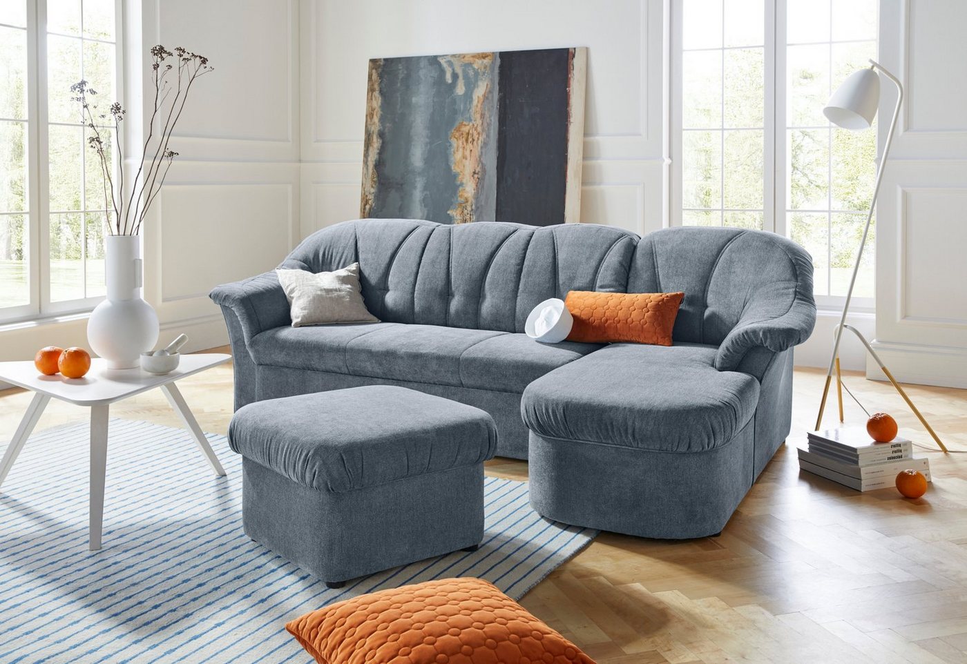 DOMO collection Ecksofa Pegnitz L-Form, wahlweise mit Bettfunktion von DOMO collection