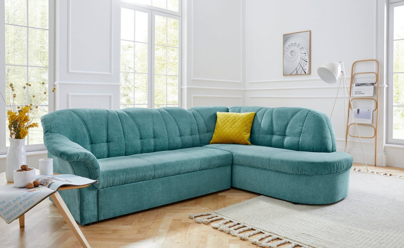 DOMO collection Ecksofa Pegnitz L-Form, wahlweise mit Bettfunktion von DOMO collection