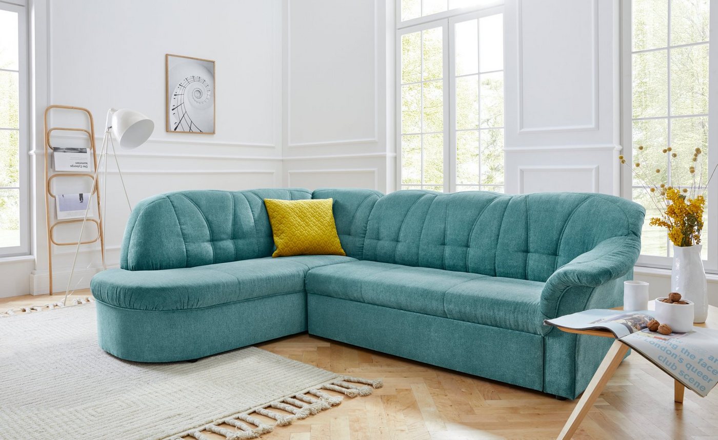 DOMO collection Ecksofa Pegnitz L-Form, wahlweise mit Bettfunktion von DOMO collection