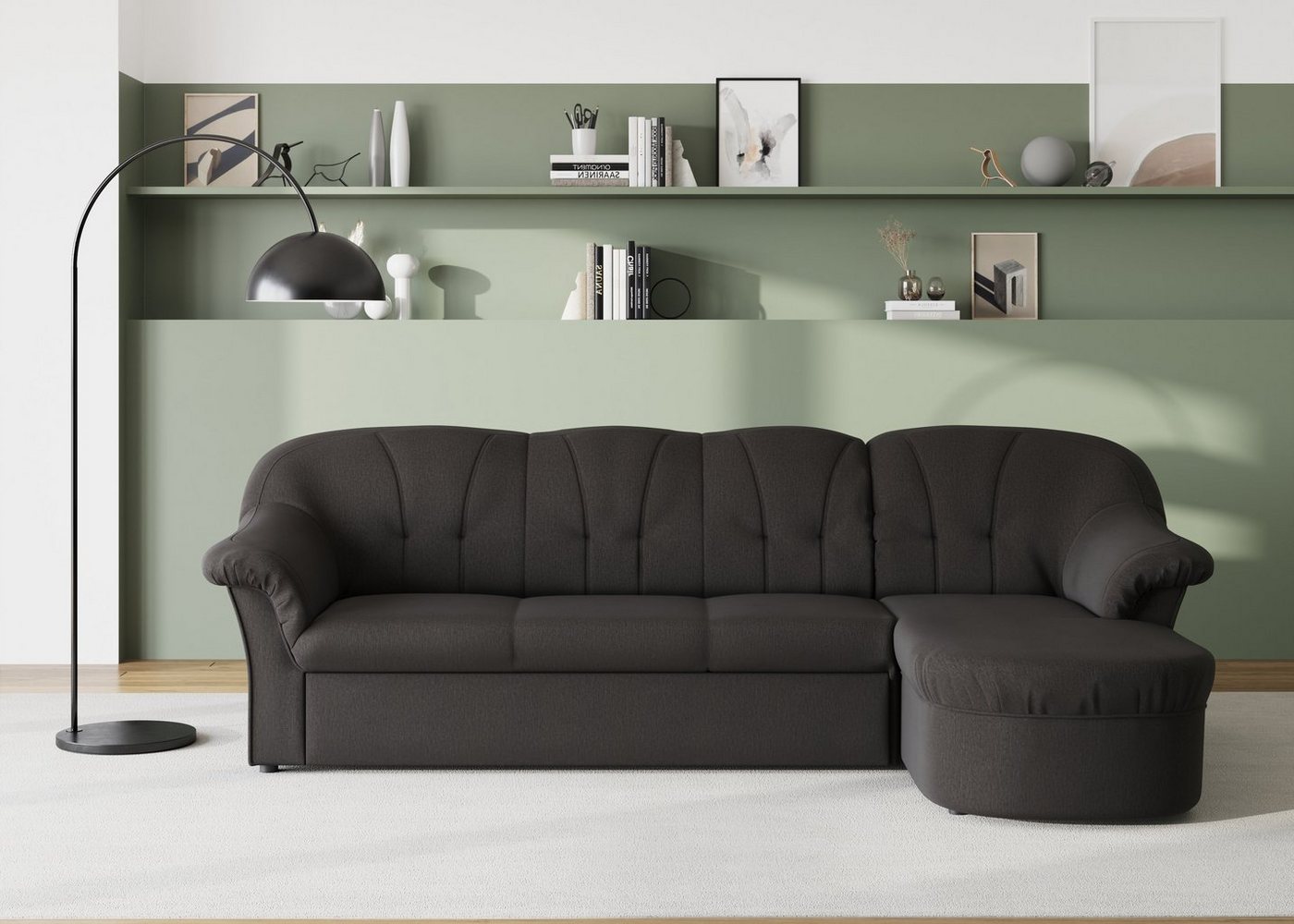 DOMO collection Ecksofa Pegnitz L-Form, wahlweise mit Bettfunktion von DOMO collection