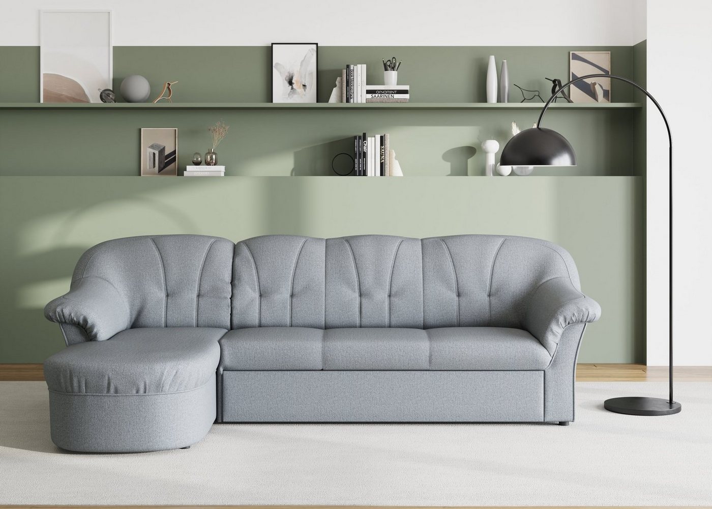 DOMO collection Ecksofa Pegnitz L-Form, wahlweise mit Bettfunktion von DOMO collection